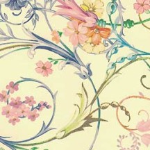 Delicate Floral Swirl Florentine Print Paper ~ Kartos Italy